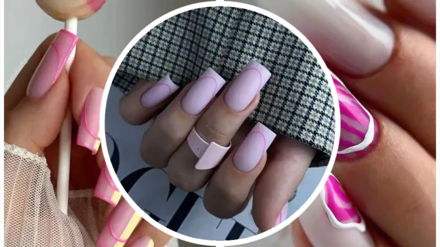 دیزاین ناخن صورتی | ترند لطیف و لوکس پاییز ۱۴۰۴ 💅