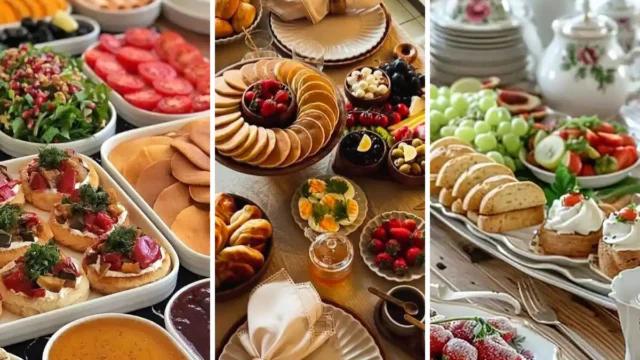 چیدمان عصرونه شیک | چیدمان عصرونه شیک برای مهمونی‌های خودمونی !!
