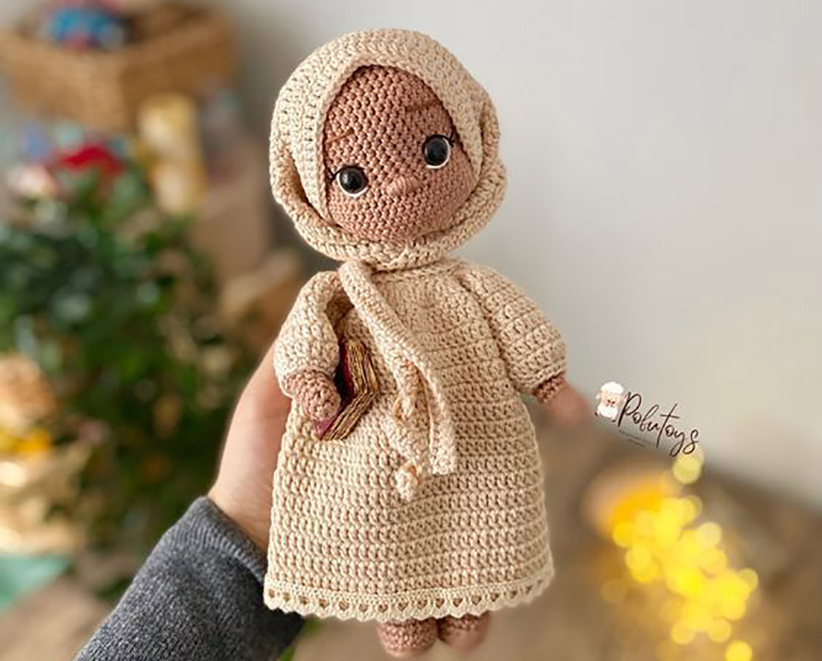 آموزش عروسک بافتنی ساده با قلاب