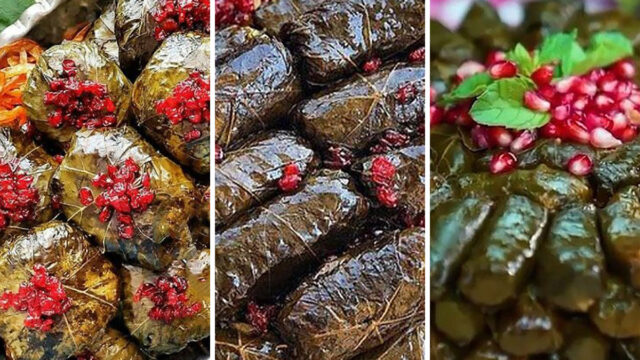 تزیین دلمه | دلمه‌تو با این تزیین‌ها به غذای لاکچری تبدیل کن!!
