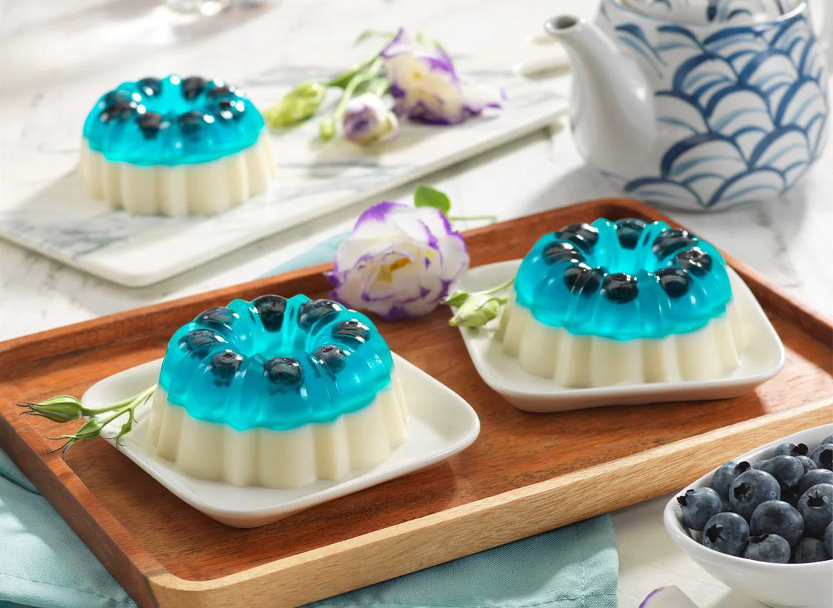 ژله ساده و شیک برای مهمانی