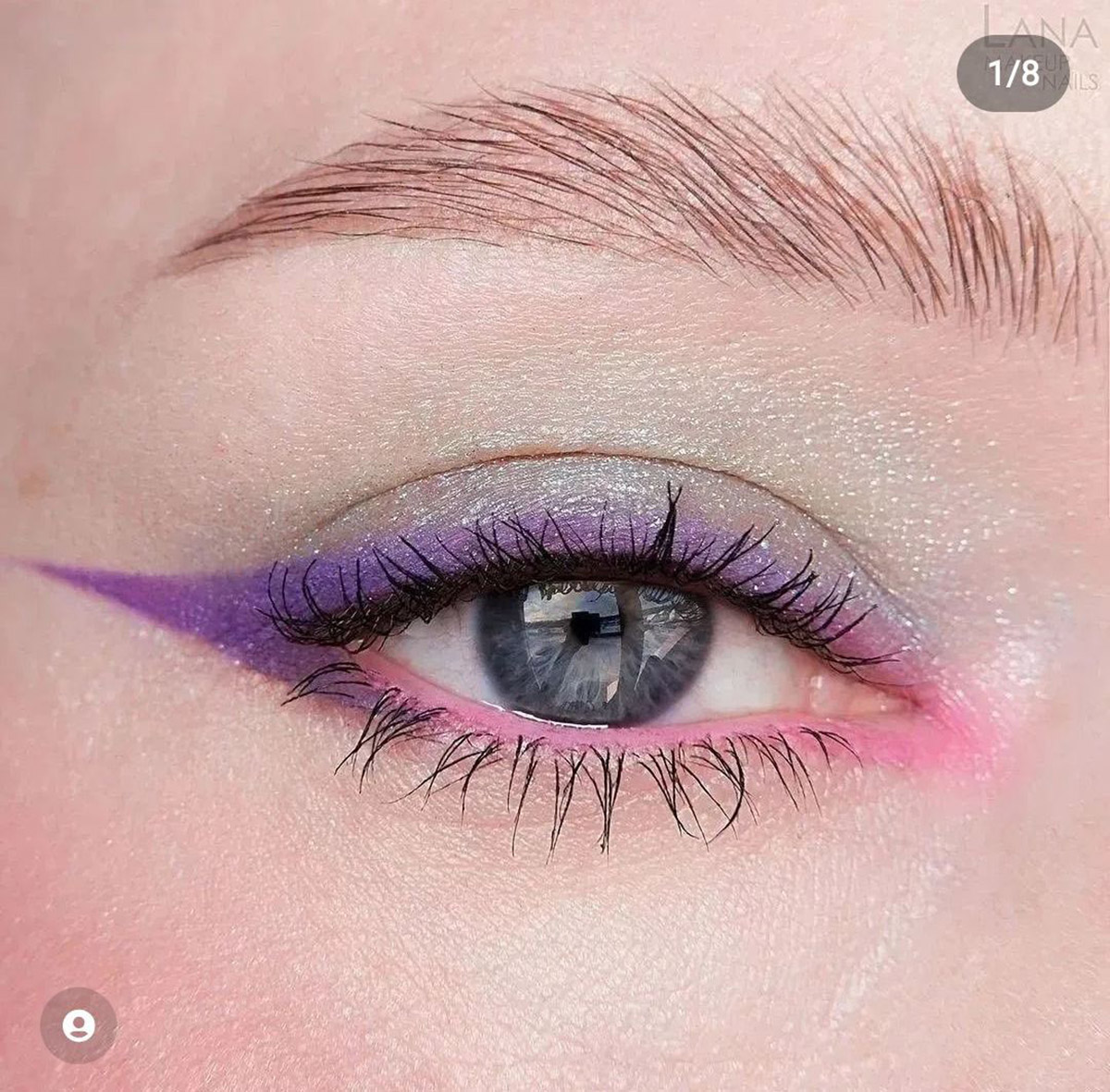 عکس سایه چشم فانتزی