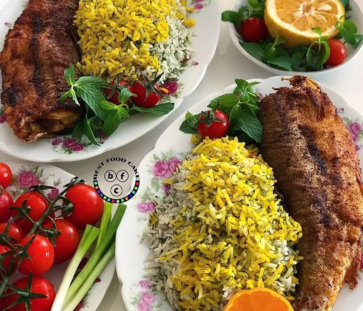تزیین ماهی برای مهمانی