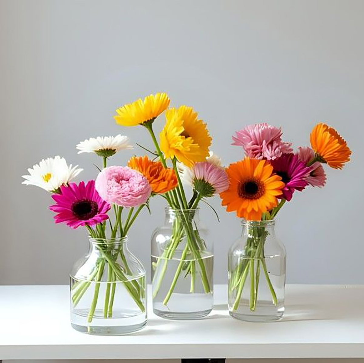 گلدان شیشه ای رومیزی دیجی کالا