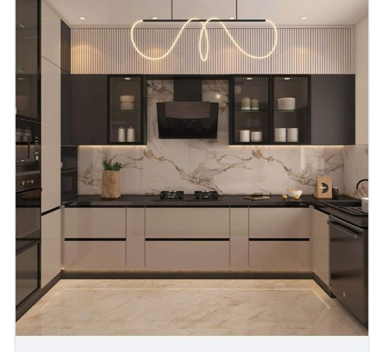 کابینت آشپزخانه مدرن و شیک