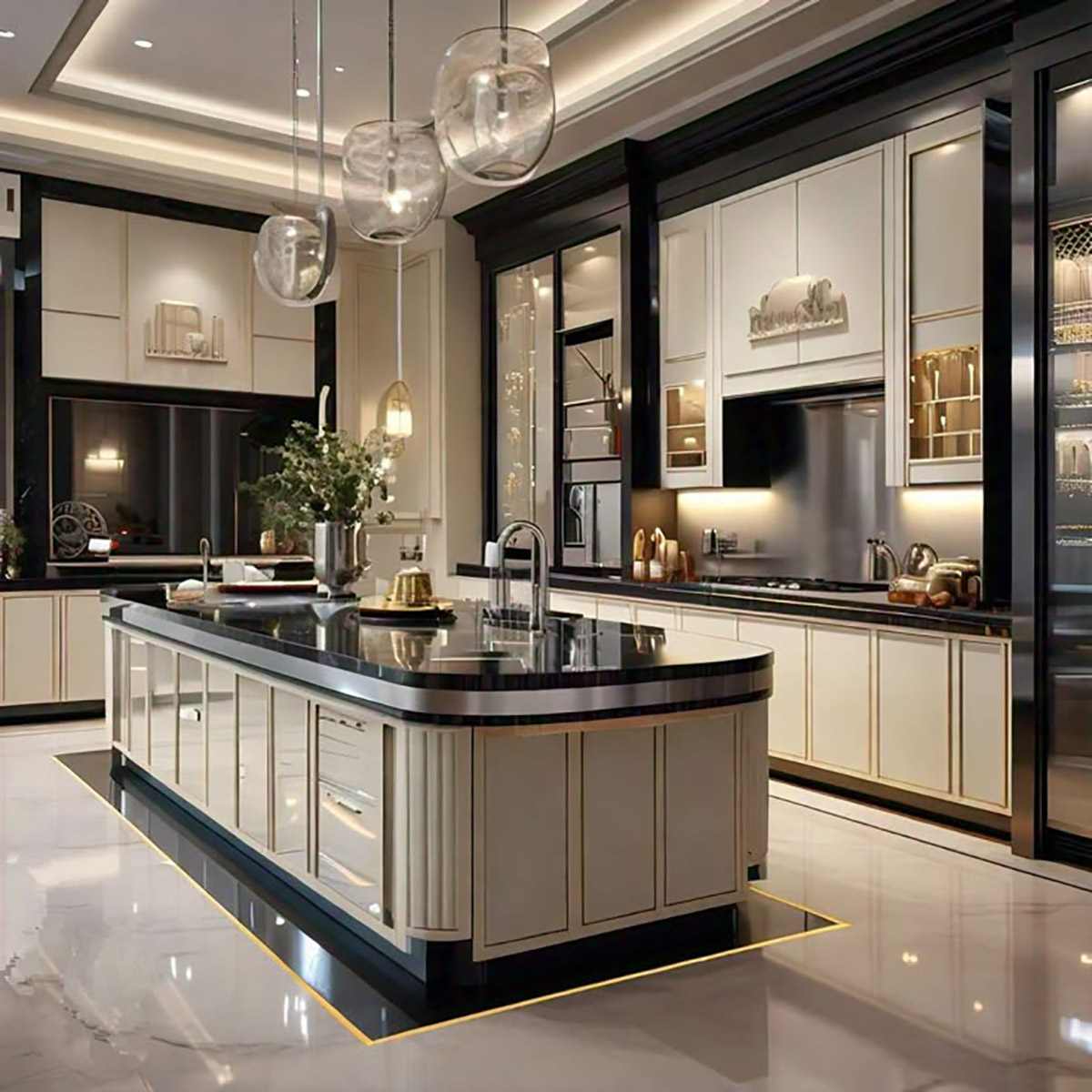 کابینت آشپزخانه مدرن و شیک