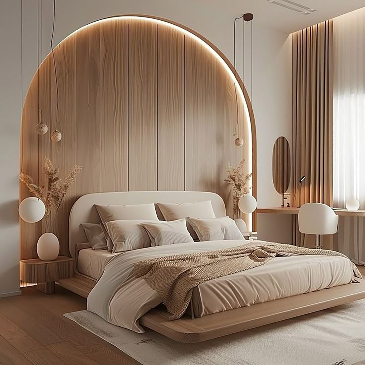 دکوراسیون اتاق خواب ساده و شیک