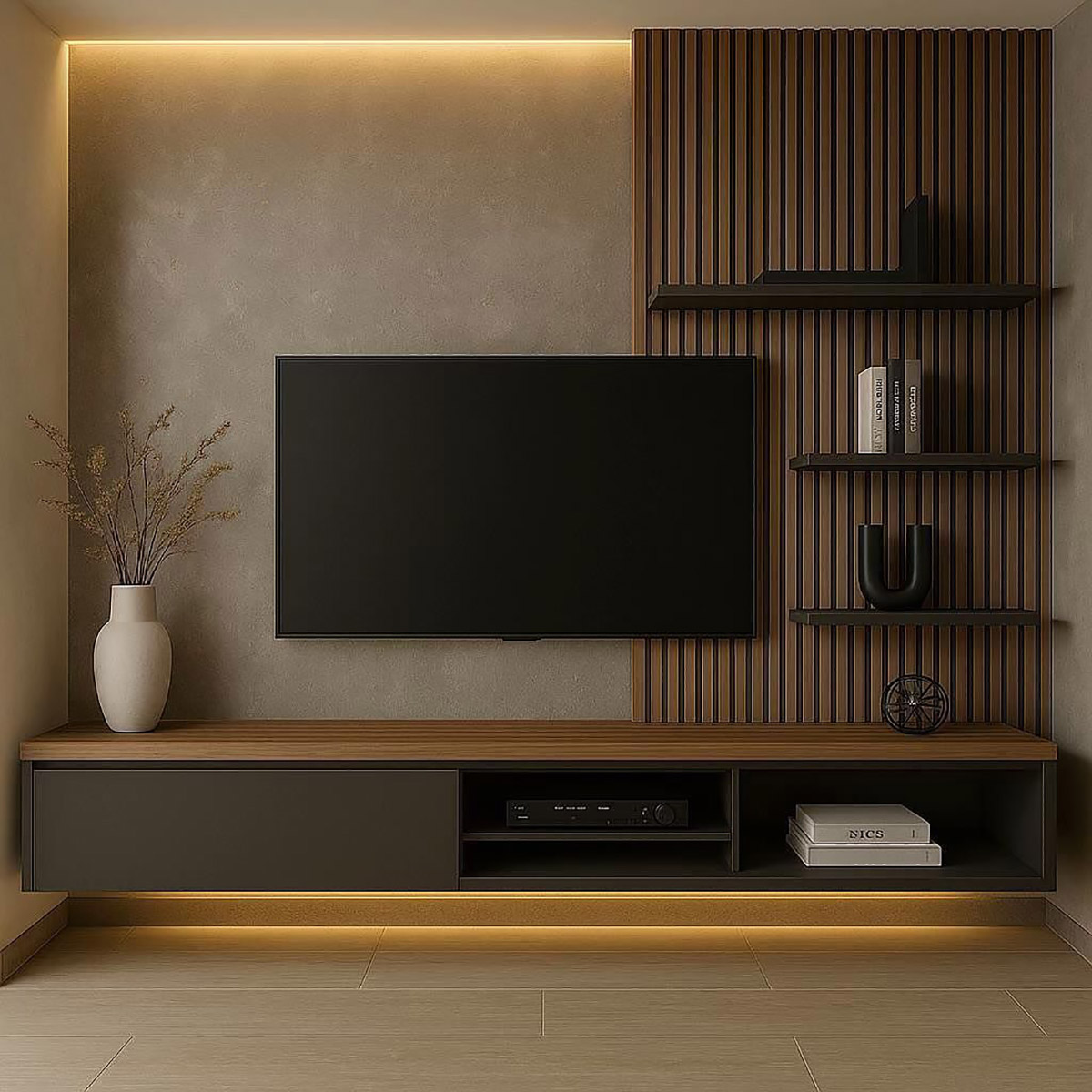 انواع تی وی وال tv wal