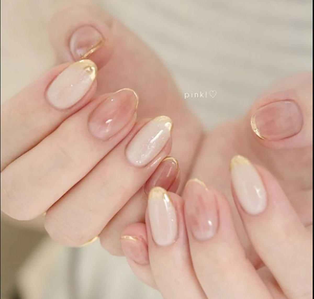 طرح ناخن ساده و شیک