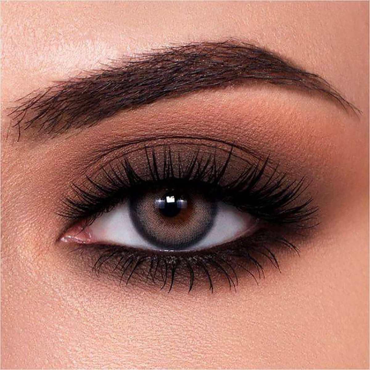 سایه اسموکی قهوه ای