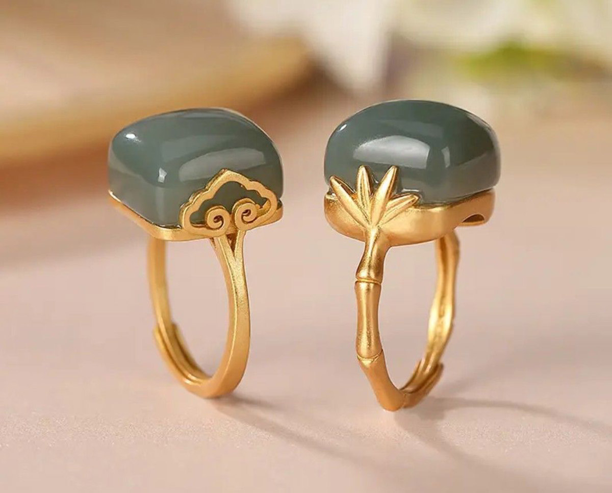 انگشتر عقیق سبز مردانه دیجی کالا