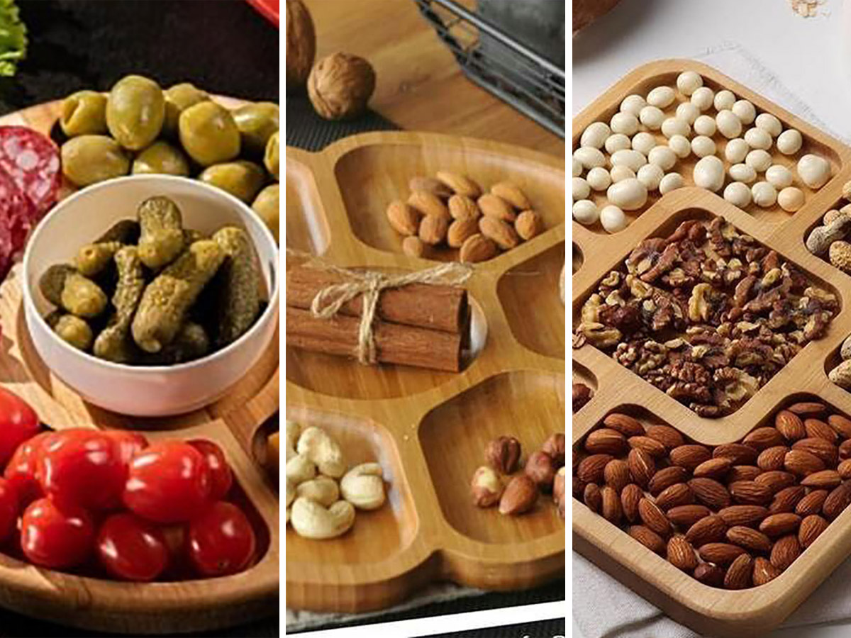 ظروف چوبی پذیرایی دیجی کالا