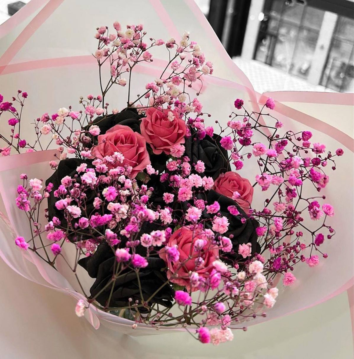 دسته گل ساده و شیک