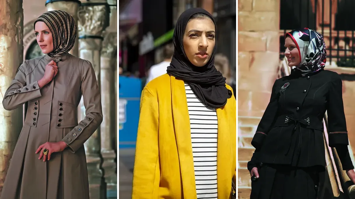 سه استایل مانتوی کوتاه پاییزی